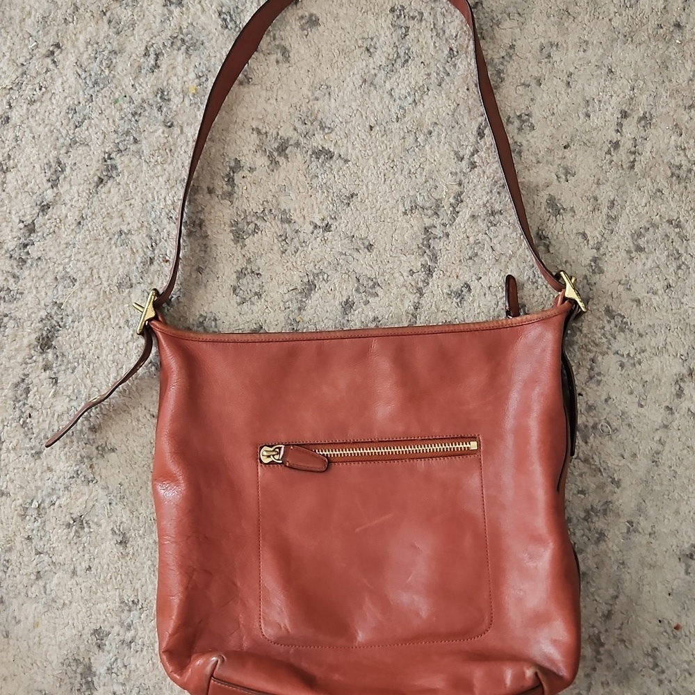 Coach Vintage Brown Leather Legacy Large Hobo Classic Designer Shoulder Purse - Picture 3 of 14
